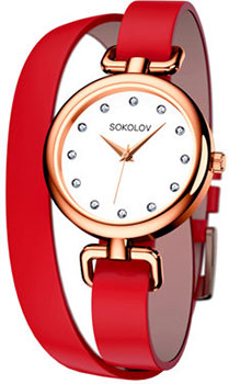 fashion наручные  женские часы Sokolov 315.73.00.000.01.02.2. Коллекция I Want   