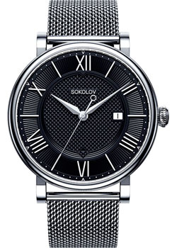 fashion наручные  мужские часы Sokolov 317.71.00.000.02.01.3. Коллекция Pulse
