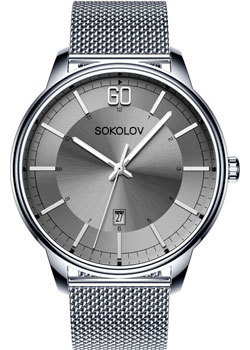 fashion наручные  мужские часы Sokolov 325.71.00.000.02.01.3. Коллекция I Want