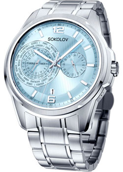 fashion наручные  мужские часы Sokolov 340.71.00.000.04.01.3. Коллекция My World