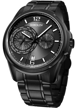 fashion наручные  мужские часы Sokolov 340.72.00.000.07.03.3. Коллекция My World
