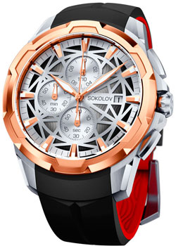 fashion наручные  мужские часы Sokolov 344.76.00.000.07.01.3. Коллекция My world