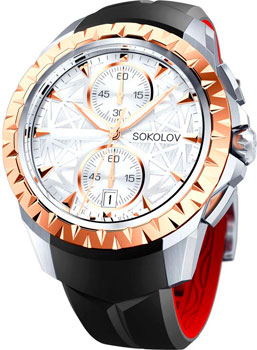 fashion наручные  женские часы Sokolov 346.76.00.000.06.01.2. Коллекция My world