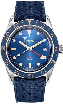 Швейцарские наручные мужские часы Squale SUB39GMTB.HTB. Коллекция SUB-39
Швейцарские наручные мужские часы Squale SUB39GMTB.HTB. Коллекция SUB-39