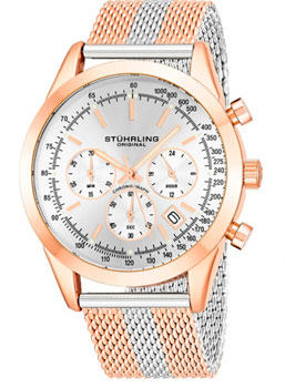 мужские часы Stuhrling Original 3975.5. Коллекция Aquadiver