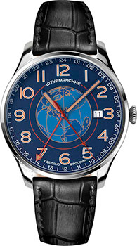 Российские наручные  мужские часы Sturmanskie 51524-1071662. Коллекция Спутник