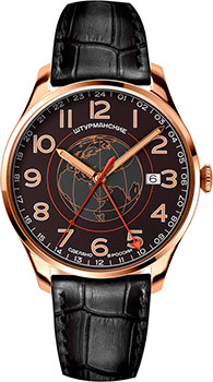 Российские наручные  мужские часы Sturmanskie 51524-1079663. Коллекция Спутник
