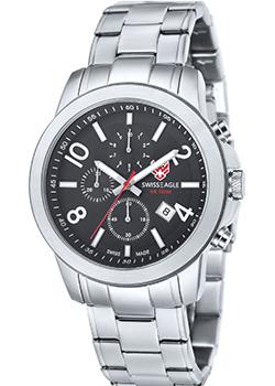 Швейцарские наручные мужские часы Swiss Eagle SE-9054-11. Коллекция Weisshorn