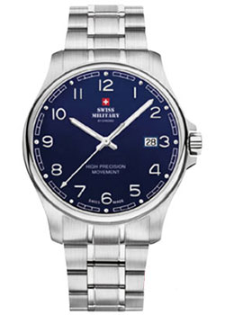 Швейцарские наручные  мужские часы Swiss Military SM30200.18. Коллекция Сверхточные