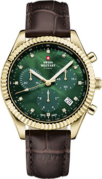 Швейцарские наручные  женские часы Swiss Military SM30207.08. Коллекция Elegant Sports