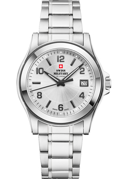 Швейцарские наручные  мужские часы Swiss Military SM34002.22. Коллекция Classic