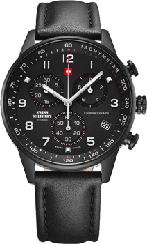 Швейцарские наручные  мужские часы Swiss Military SM34012.08. Коллекция Minimalist