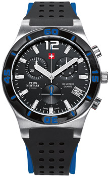 Швейцарские наручные  мужские часы Swiss Military SM34015.08. Коллекция Sports
