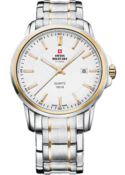 Швейцарские наручные  мужские часы Swiss Military SM34039.05. Коллекция Classic