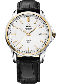 Швейцарские наручные  мужские часы Swiss Military SM34039.11. Коллекция Classic