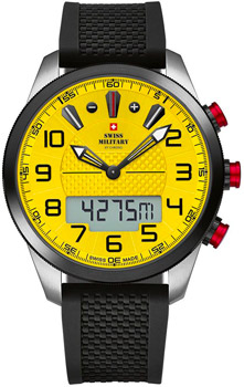 Швейцарские наручные  мужские часы Swiss Military SM34061.03. Коллекция Multifunction Outdoor