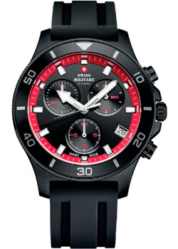 Швейцарские наручные  мужские часы Swiss Military SM34067.14. Коллекция Sports