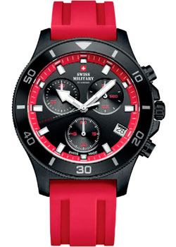 Швейцарские наручные  мужские часы Swiss Military SM34067.15. Коллекция Sports