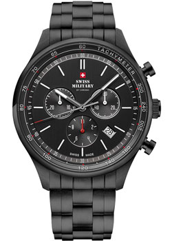 Швейцарские наручные  мужские часы Swiss Military SM34081.04. Коллекция Classic
