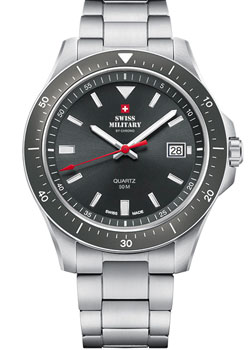 Швейцарские наручные  мужские часы Swiss Military SM34082.03. Коллекция Sports