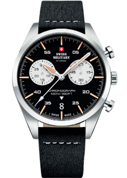 Швейцарские наручные  мужские часы Swiss Military SM34090.03. Коллекция Elegant Sports