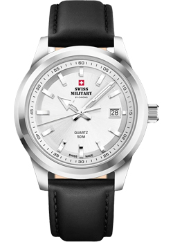 Швейцарские наручные  мужские часы Swiss Military SM34094.06. Коллекция Classic