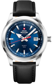 Швейцарские наручные  мужские часы Swiss Military SM34094.07. Коллекция Classic