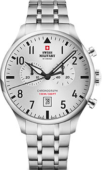 Швейцарские наручные мужские часы Swiss Military SM34098.02. Коллекция Vintage Chronograph
Швейцарские наручные мужские часы Swiss Military SM34098.02. Коллекция Vintage Chronograph