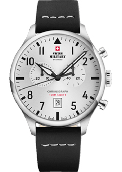 Швейцарские наручные мужские часы Swiss Military SM34098.06. Коллекция Vintage Chronograph
Швейцарские наручные мужские часы Swiss Military SM34098.06. Коллекция Vintage Chronograph