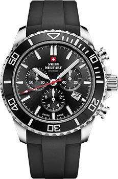 Швейцарские наручные мужские часы Swiss Military SM34103.07. Коллекция Sports Chronograph
Швейцарские наручные мужские часы Swiss Military SM34103.07. Коллекция Sports Chronograph