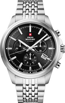 Швейцарские наручные мужские часы Swiss Military SM34107.01. Коллекция Sports Chronograph
Швейцарские наручные мужские часы Swiss Military SM34107.01. Коллекция Sports Chronograph