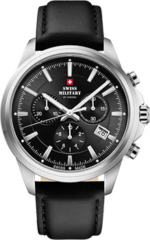 Швейцарские наручные мужские часы Swiss Military SM34107.10. Коллекция Sports Chronograph
Швейцарские наручные мужские часы Swiss Military SM34107.10. Коллекция Sports Chronograph