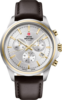 Швейцарские наручные мужские часы Swiss Military SM34107.15. Коллекция Sports Chronograph
Швейцарские наручные мужские часы Swiss Military SM34107.15. Коллекция Sports Chronograph