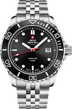 Швейцарские наручные мужские часы Swiss Military SM34109.01. Коллекция Sports
Швейцарские наручные мужские часы Swiss Military SM34109.01. Коллекция Sports