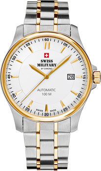 Швейцарские наручные  мужские часы Swiss Military SMA34025.03. Коллекция Automatic Collection