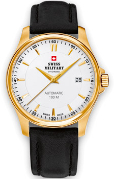Швейцарские наручные  мужские часы Swiss Military SMA34025.08. Коллекция Automatic Collection