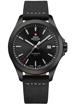 Швейцарские наручные  мужские часы Swiss Military SMA34077.10. Коллекция Automatic Collection