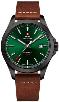 Швейцарские наручные  мужские часы Swiss Military SMA34077.12. Коллекция Automatic Collection