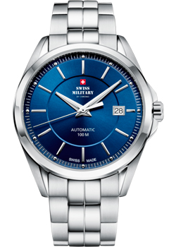 Швейцарские наручные мужские часы Swiss Military SMA34085.03. Коллекция Automatic Collection
Швейцарские наручные мужские часы Swiss Military SMA34085.03. Коллекция Automatic Collection