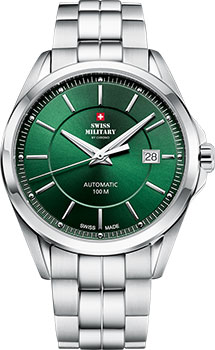 Швейцарские наручные  мужские часы Swiss Military SMA34085.04. Коллекция Automatic Collection