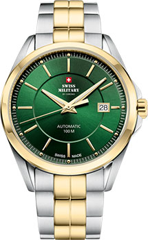 Швейцарские наручные мужские часы Swiss Military SMA34085.39. Коллекция Automatic Collection  - купить