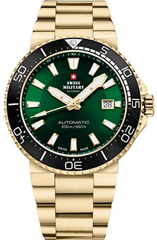 Швейцарские наручные  мужские часы Swiss Military SMA34086.06. Коллекция Automatic Dive