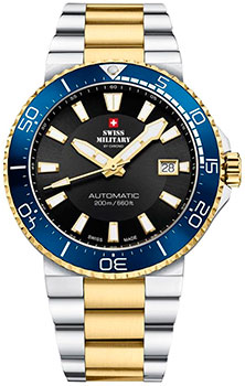 Швейцарские наручные  мужские часы Swiss Military SMA34086.08. Коллекция Automatic Dive