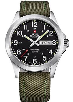 Швейцарские наручные  мужские часы Swiss Military SMP36040.05. Коллекция Day Date