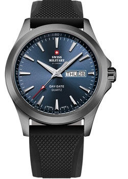 Швейцарские наручные  мужские часы Swiss Military SMP36040.18. Коллекция Day Date