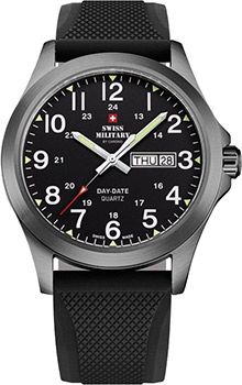 Швейцарские наручные  мужские часы Swiss Military SMP36040.20. Коллекция Day Date