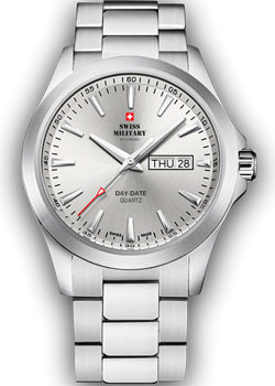 Швейцарские наручные  мужские часы Swiss Military SMP36040.23. Коллекция Day Date