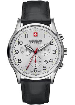 Швейцарские наручные мужские часы Swiss military hanowa 06-4187.04.001. Коллекция Patriot