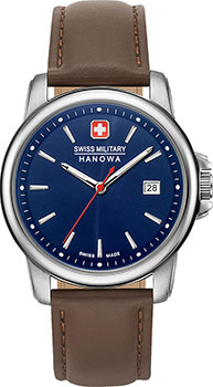 Швейцарские наручные  мужские часы Swiss military hanowa 06-4230.7.04.003. Коллекция Swiss Recruit II