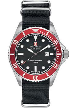 Швейцарские наручные  мужские часы Swiss military hanowa 06-4279.04.007.04. Коллекция Sea Lion